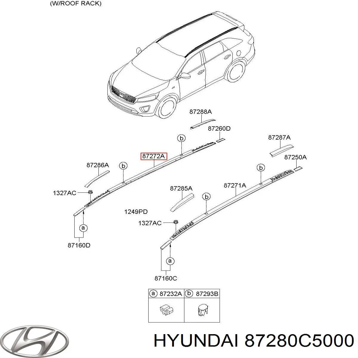  Hyundai/Kia 87280C5000 ціна, від 63.35 USD
