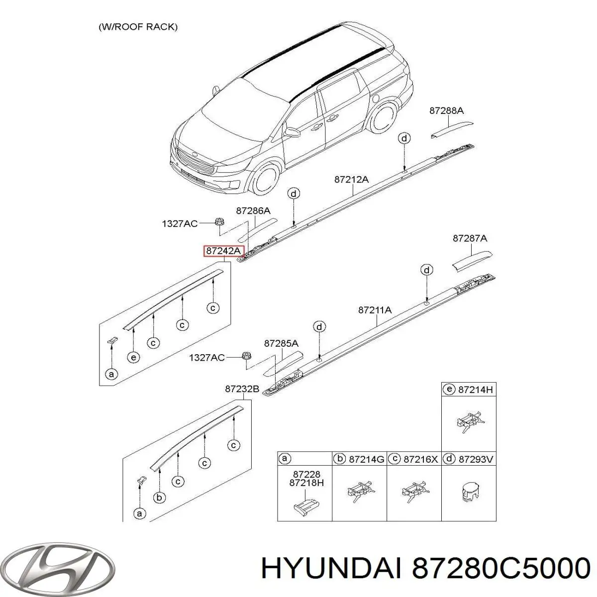 87280C5000 Hyundai/Kia 