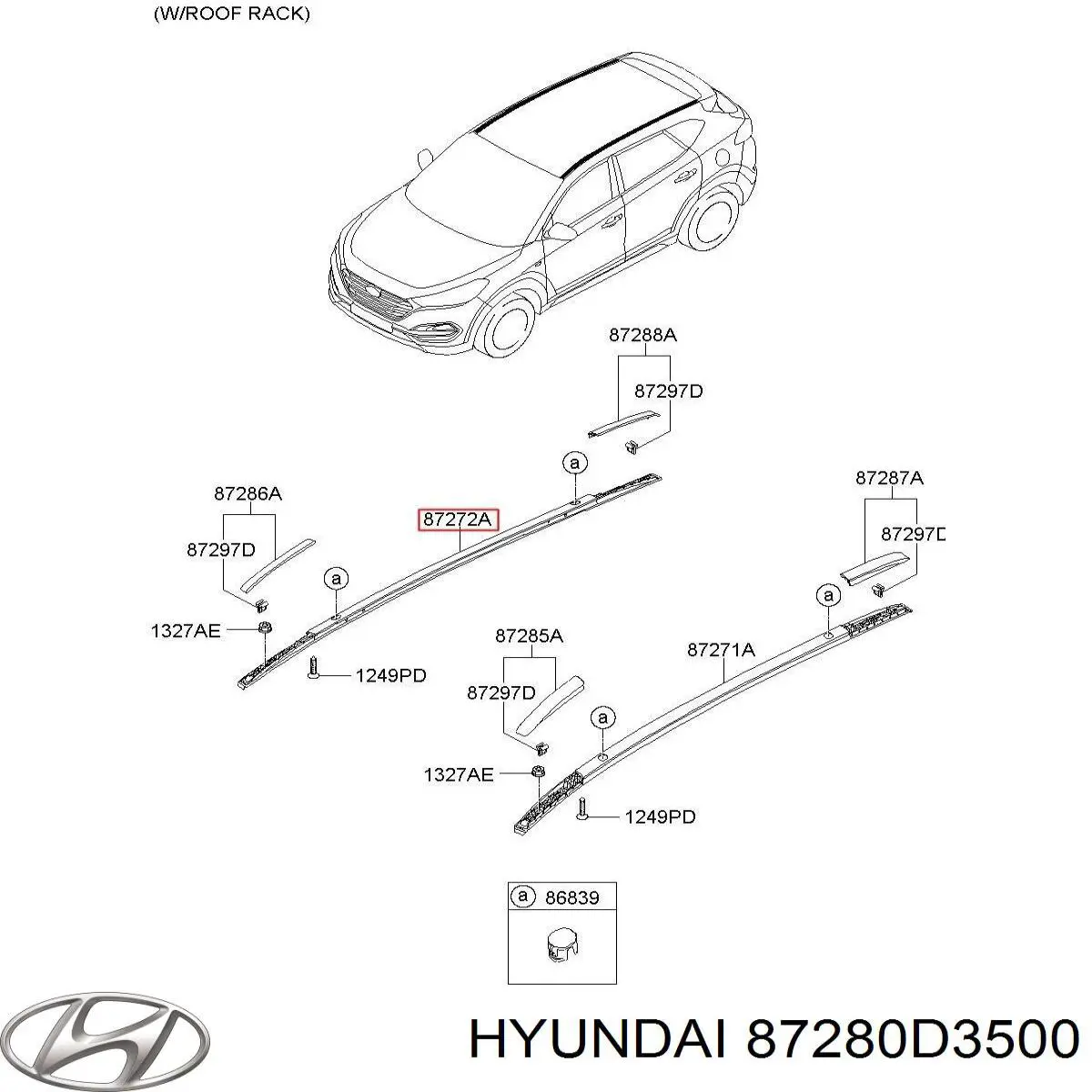 87280D3500 Hyundai/Kia 