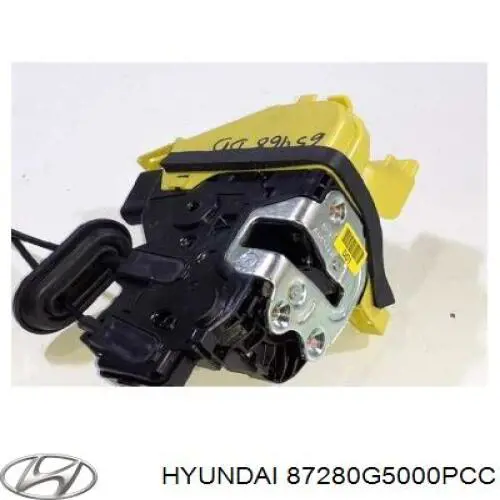 Рейлінг даху правий 87280G5000PCC Hyundai/Kia