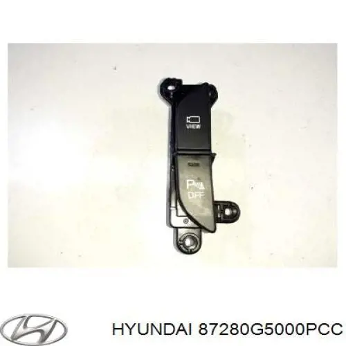 Рейлінг даху правий Hyundai/Kia 87280G5000PCC