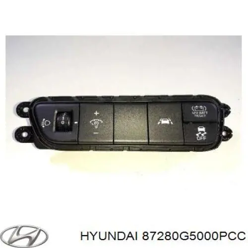 Рейлінг даху правий Hyundai/Kia 87280G5000PCC ціна, від 101.33 USD
