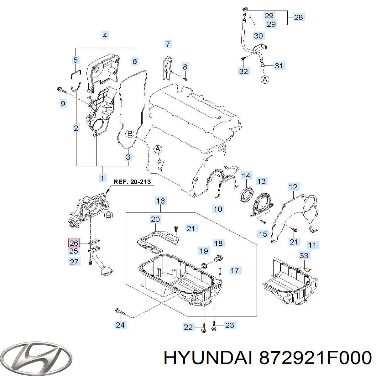  872921F000 Hyundai/Kia