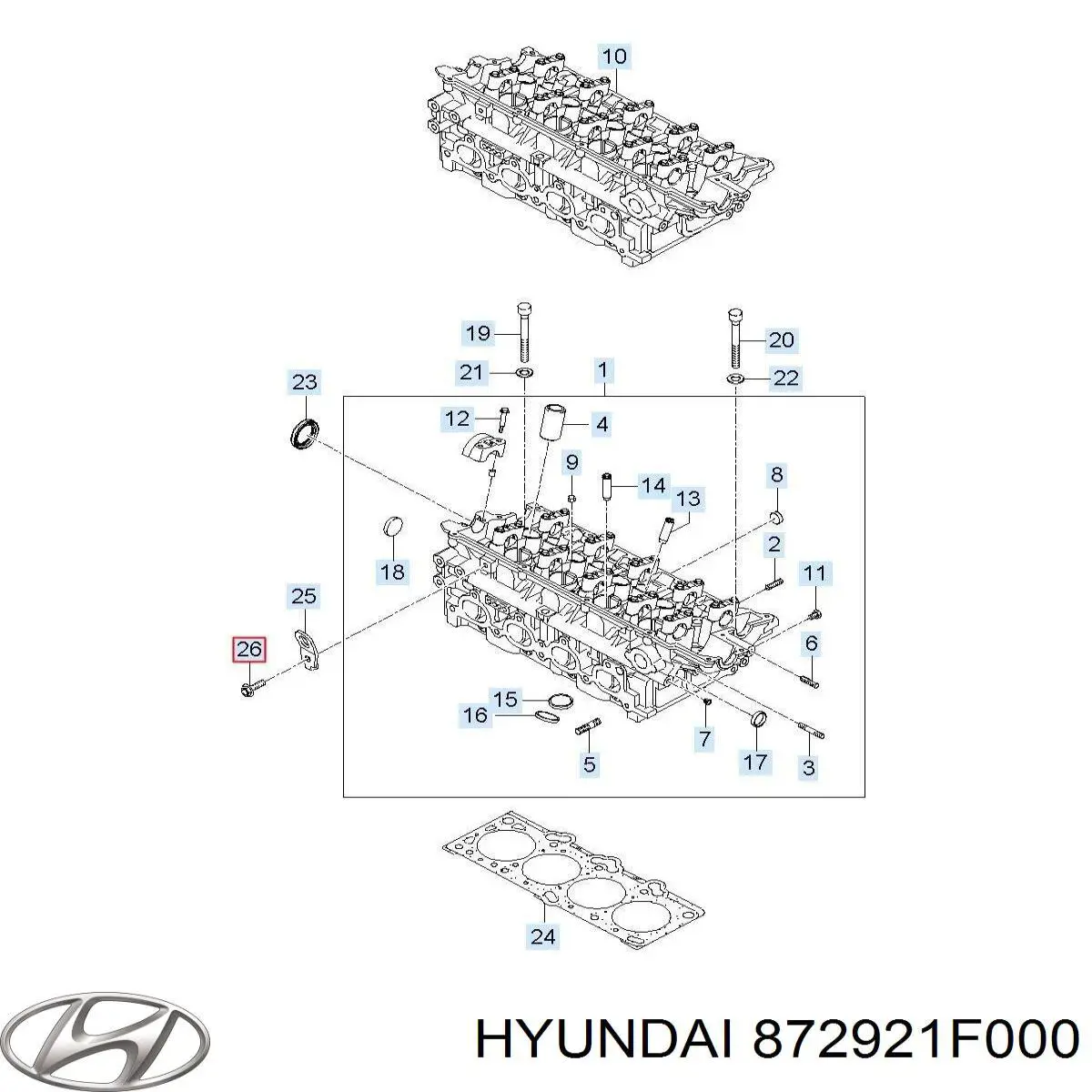  Hyundai/Kia 872921F000 ціна, від 19.92 USD
