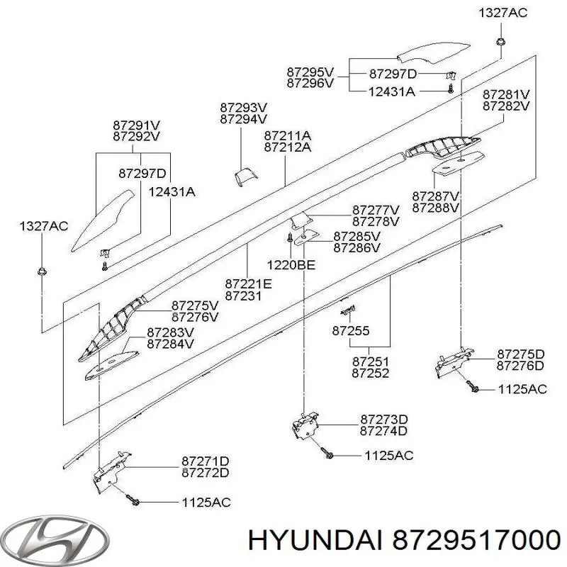 8729517000 Hyundai/Kia 
