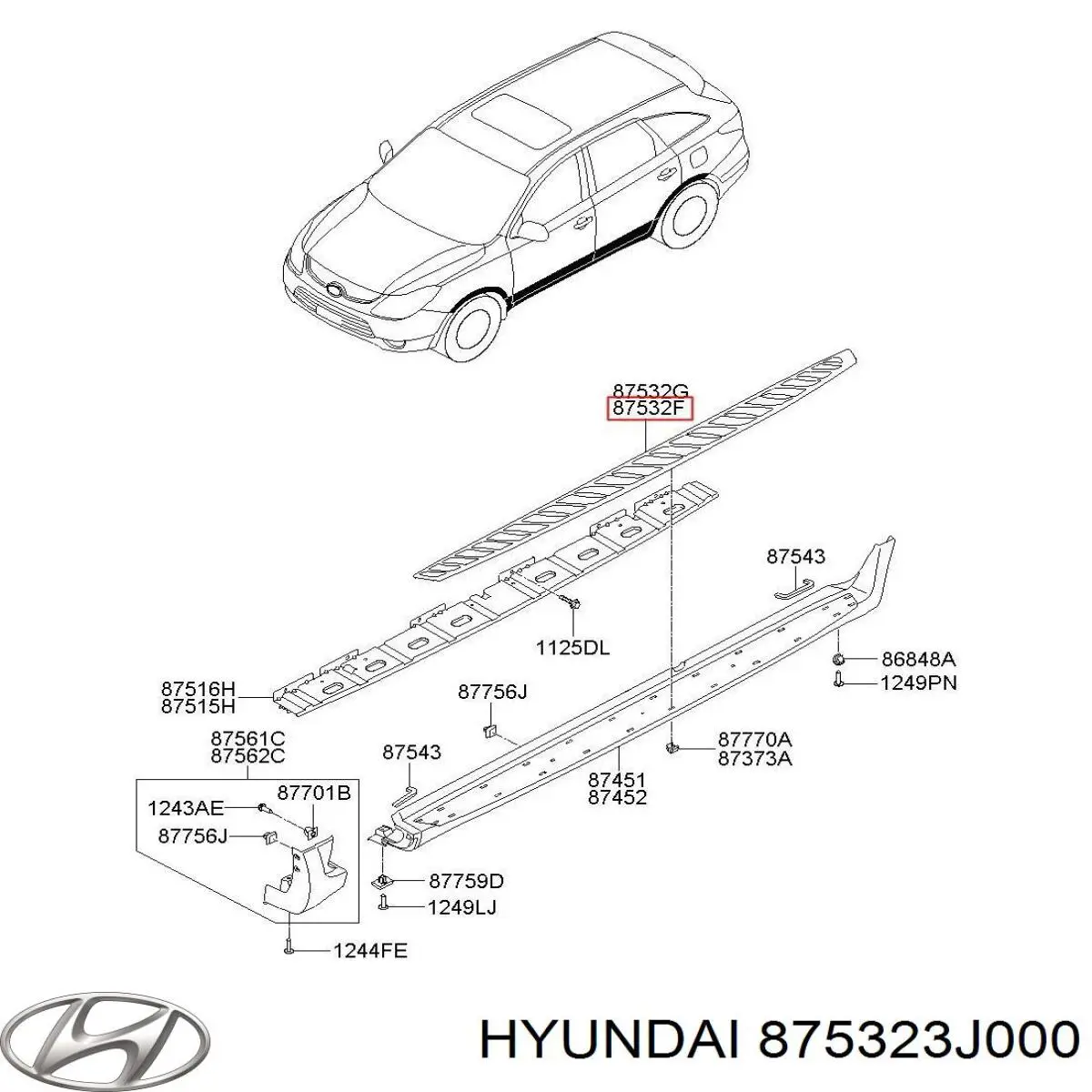 Купити 875323J000 Hyundai/Kia 