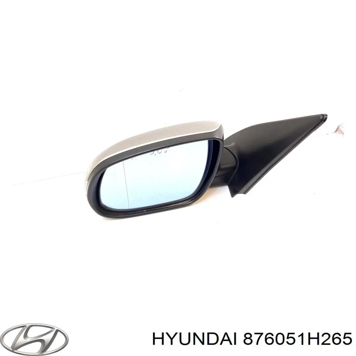 876051H265 Hyundai/Kia Дзеркало заднього виду, ліве