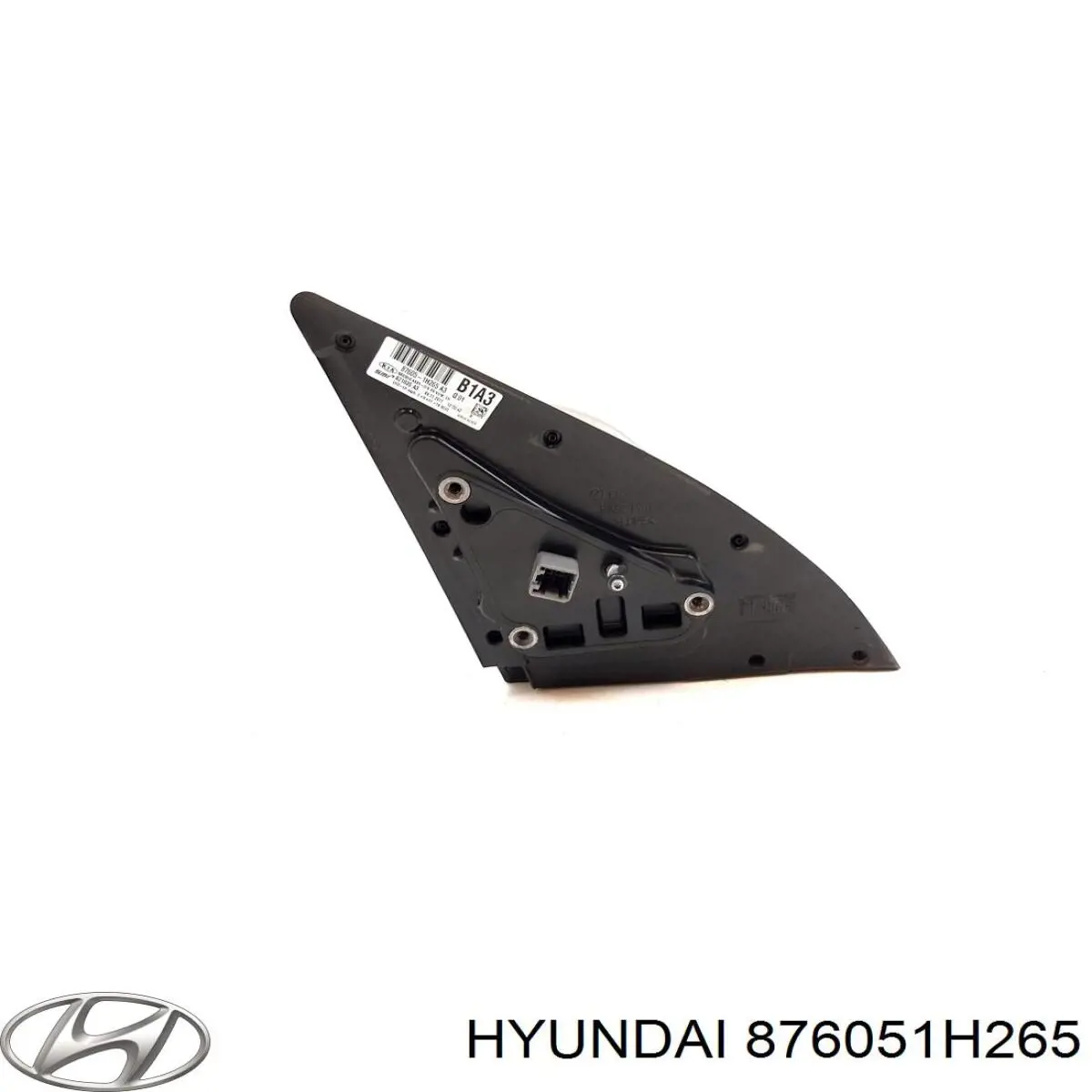 Ліве бокове дзеркало 876051H265 Hyundai/Kia