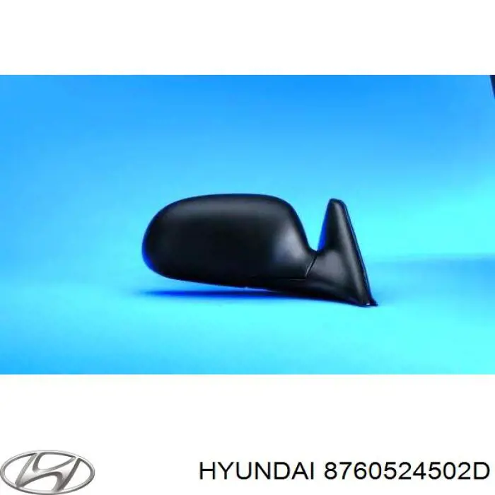 Дзеркало заднього виду, ліве на Hyundai Pony  