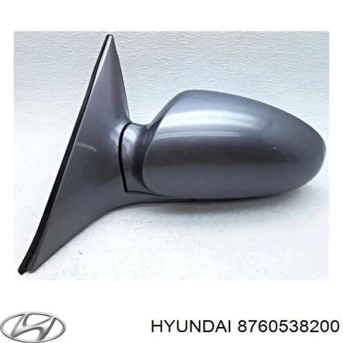 Бічне дзеркало заднього виду на Hyundai Sonata 