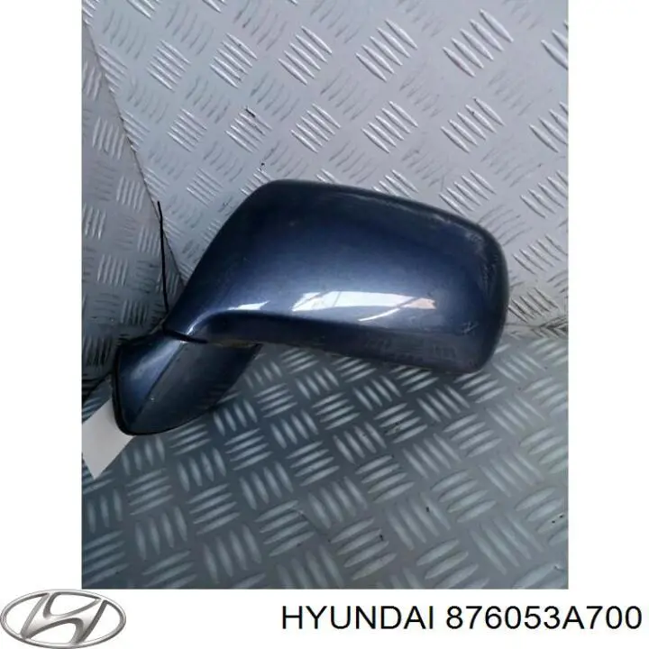 Ліве бокове дзеркало 876053A700 Hyundai/Kia
