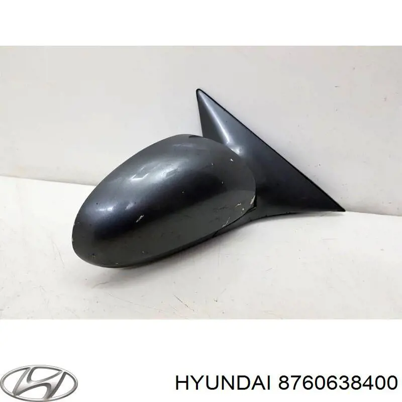 Праве бічне дзеркало Hyundai/Kia 8760638400 ціна, від 73.34 USD