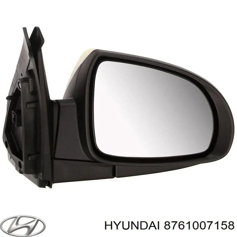 Купити 8761007158 Hyundai/Kia Бічне дзеркало заднього виду ліве