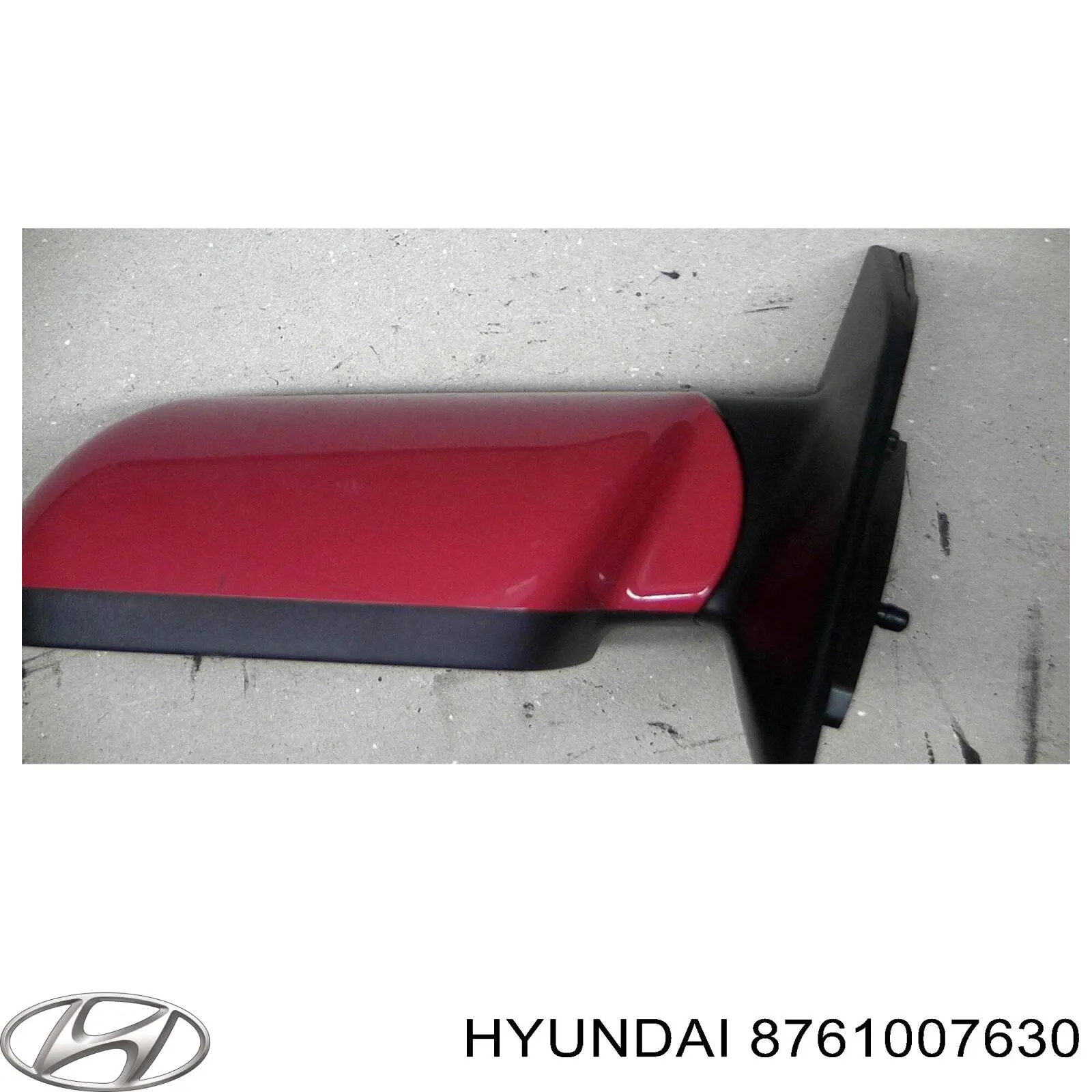 Ліве бічне дзеркало Hyundai/Kia 8761007630 ціна, від 74.45 USD