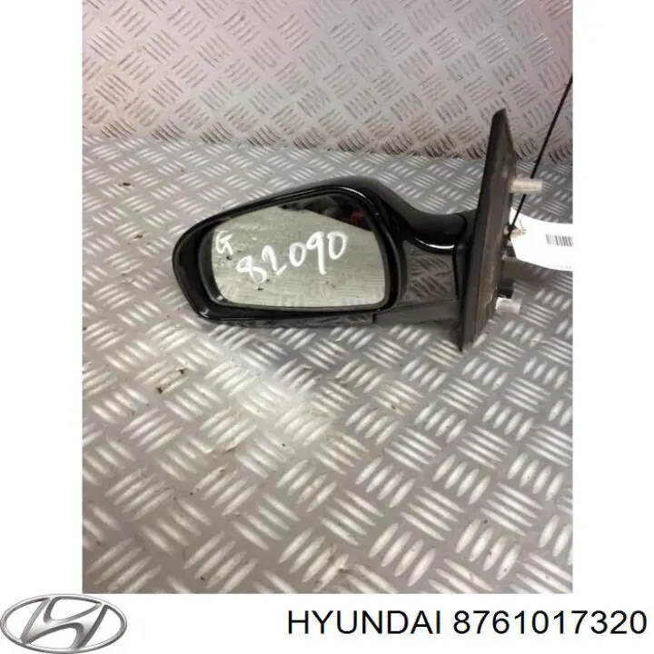 8761017320 Hyundai/Kia Дзеркало заднього виду, ліве