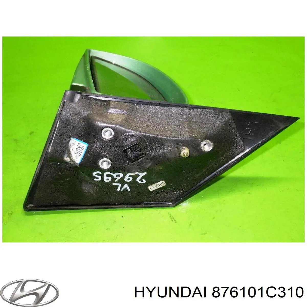 Ліве бокове дзеркало 876101C310 Hyundai/Kia