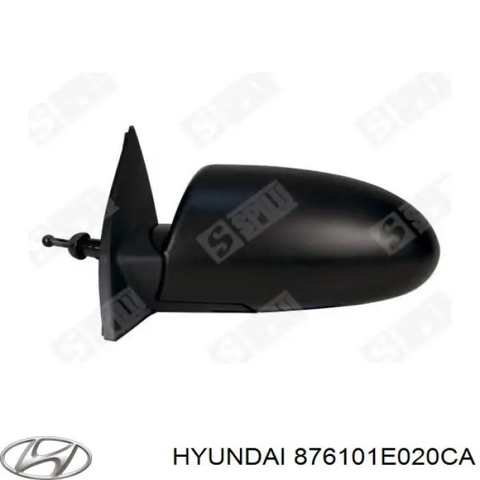 Ліве бічне дзеркало Hyundai/Kia 876101E020CA ціна, від 41.03 USD