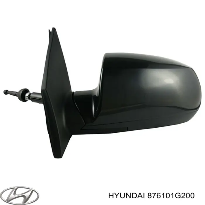 Ліве бічне дзеркало Hyundai/Kia 876101G200 ціна, від 58.75 USD
