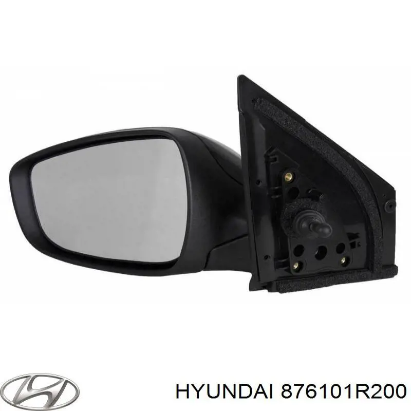 Бічне дзеркало заднього виду на Hyundai Solaris SBR11