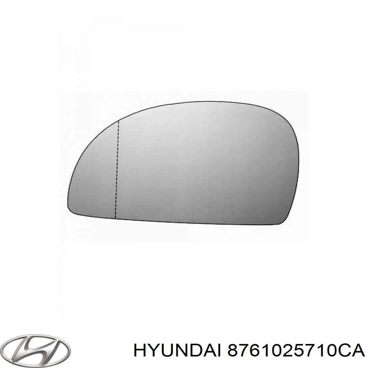 Ліве бічне дзеркало Hyundai/Kia 8761025710CA ціна, від 25.39 USD