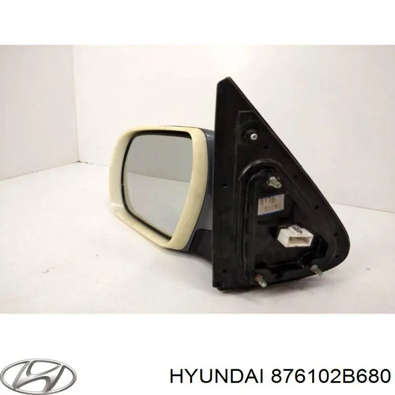 Купити 876102B680 Hyundai/Kia Бічне дзеркало заднього виду ліве