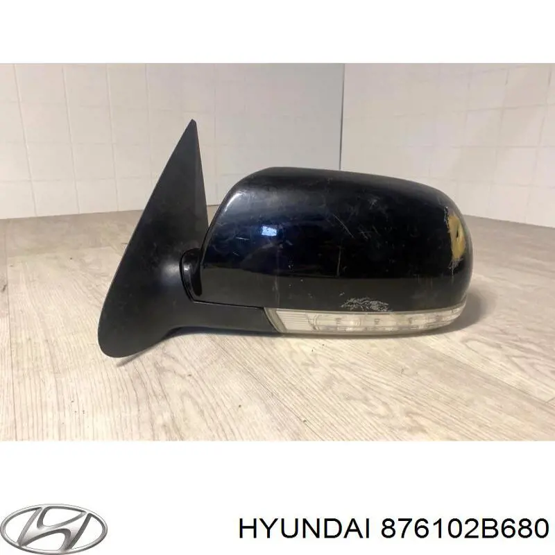 Ліве бічне дзеркало Hyundai/Kia 876102B680 ціна, від 476.59 USD