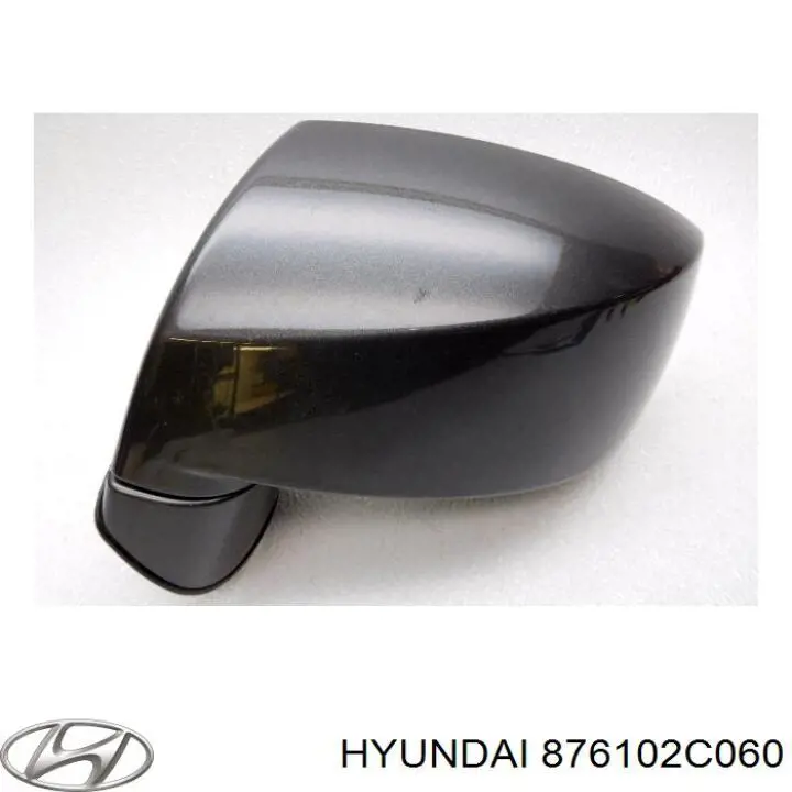 Бічне дзеркало заднього виду на Hyundai Tiburon 