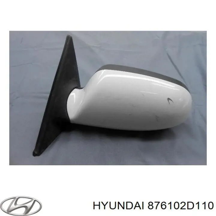 Купити 876102D110 Hyundai/Kia Бічне дзеркало заднього виду ліве