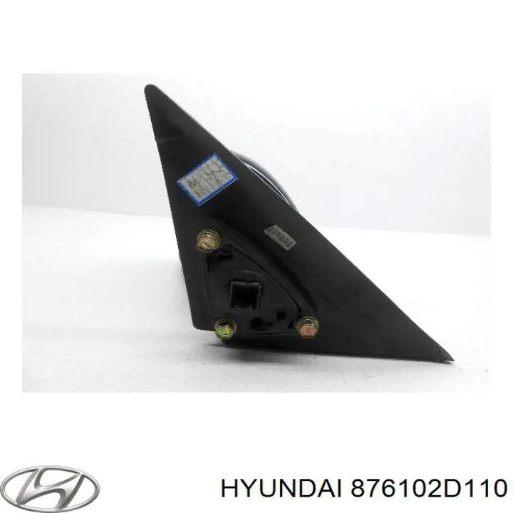 876102D110 Hyundai/Kia Дзеркало заднього виду, ліве