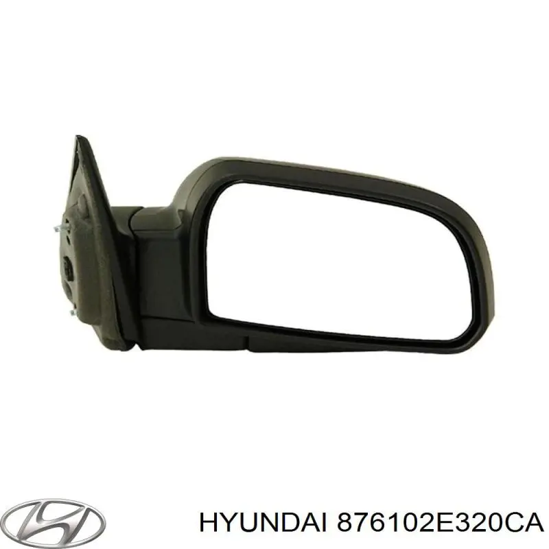 Ліве бічне дзеркало Hyundai/Kia 876102E320CA ціна, від 57.71 USD