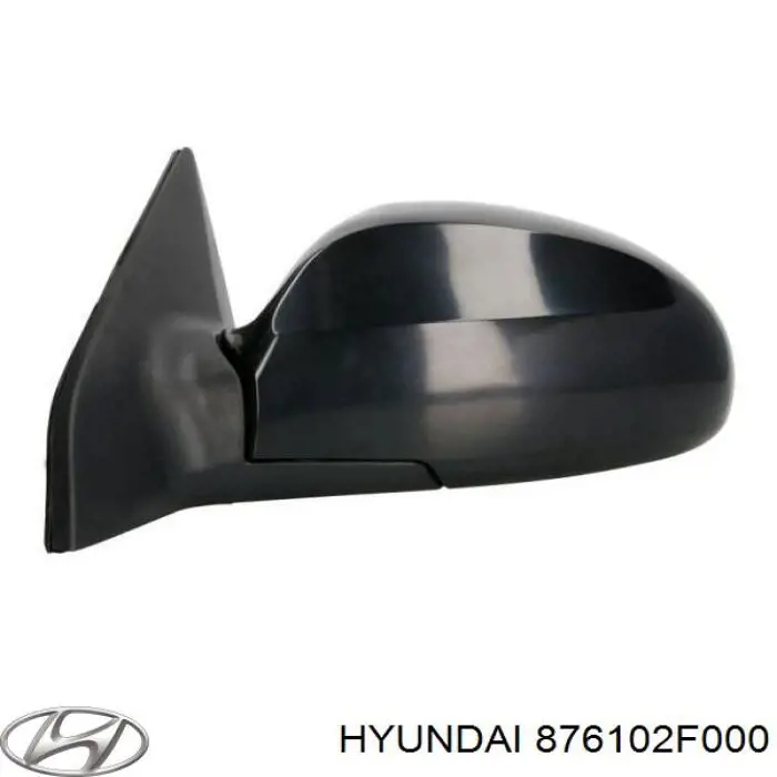 Ліве бічне дзеркало Hyundai/Kia 876102F000 ціна, від 62.01 USD