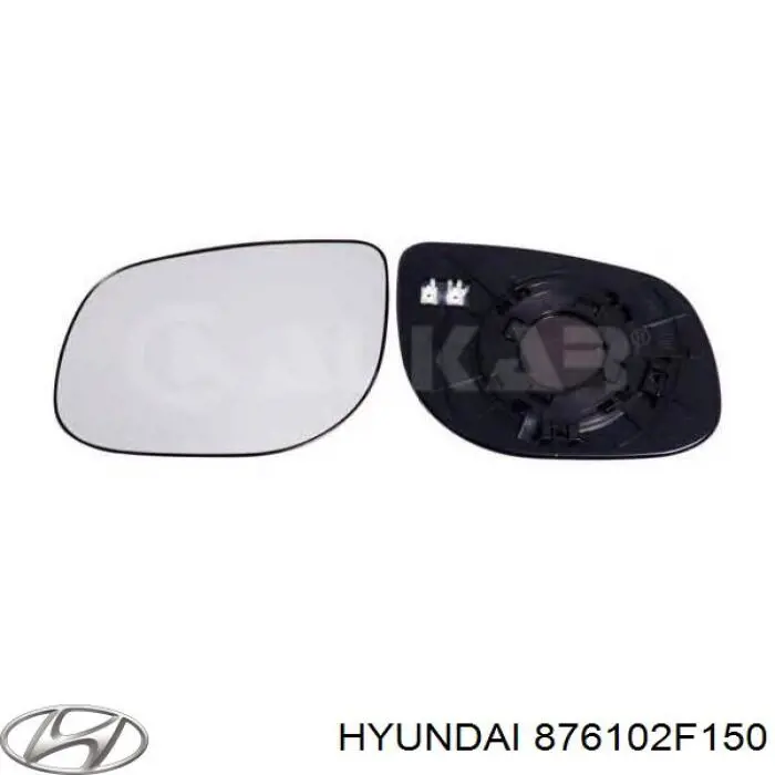 876102F150 Hyundai/Kia Дзеркало заднього виду, ліве