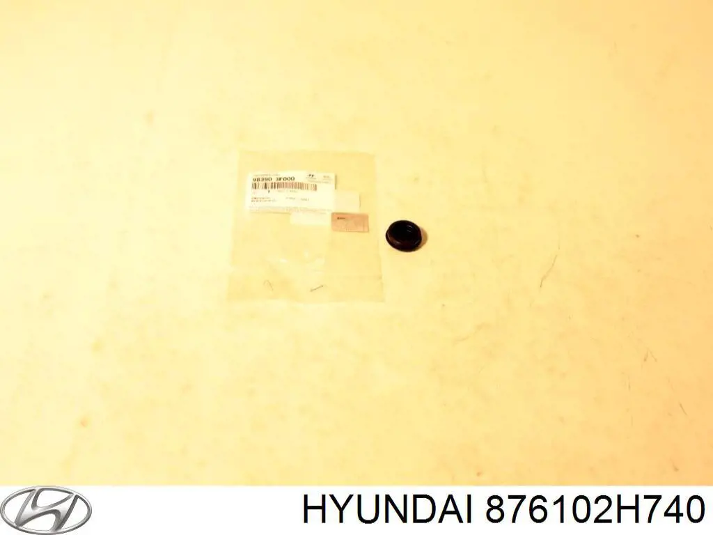 876102H740 Hyundai/Kia Дзеркало заднього виду, ліве