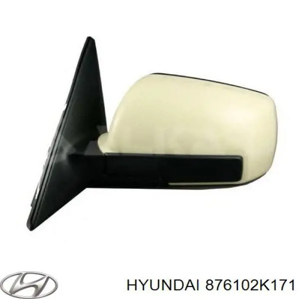 Ліве бічне дзеркало Hyundai/Kia 876102K171 ціна, від 222.28 USD