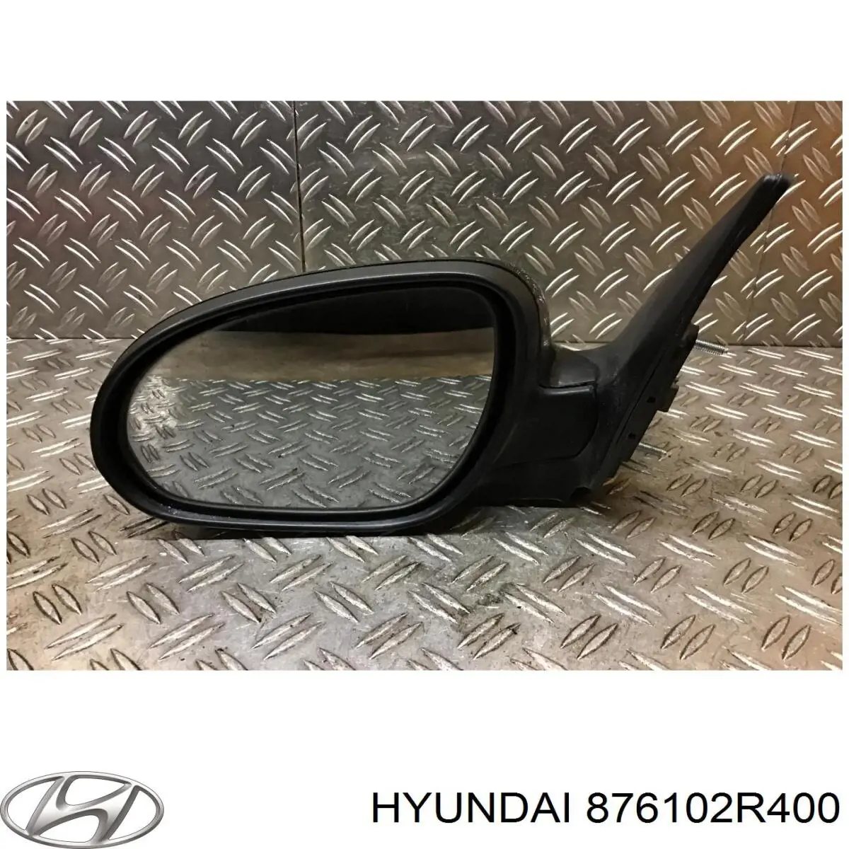 876102R400 Hyundai/Kia Дзеркало заднього виду, ліве