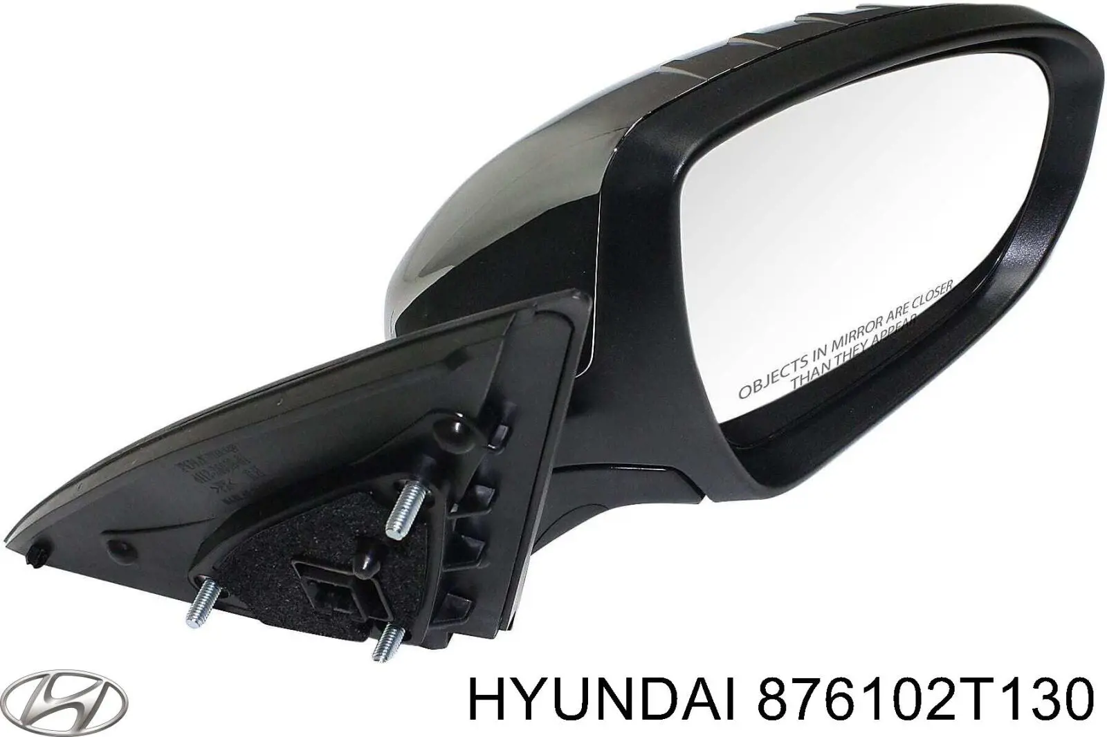 Ліве бічне дзеркало Hyundai/Kia 876102T130 ціна, від 160.65 USD