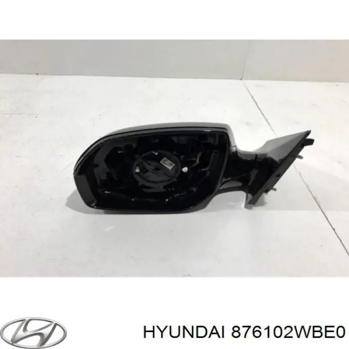 876102WBE0 Hyundai/Kia Дзеркало заднього виду, ліве
