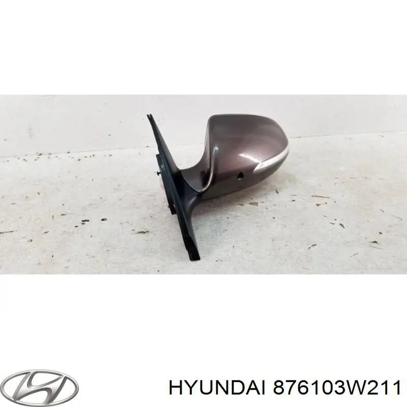 Купити 876103W211 Hyundai/Kia Бічне дзеркало заднього виду ліве