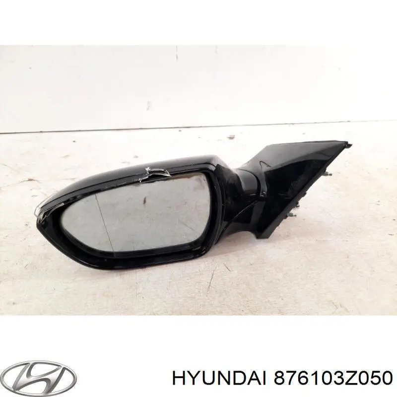 876103Z050 Hyundai/Kia Дзеркало заднього виду, ліве