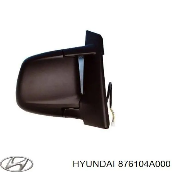 Купити 876104A000 Hyundai/Kia Бічне дзеркало заднього виду ліве
