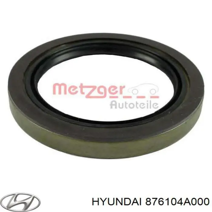 876104A000 Hyundai/Kia Дзеркало заднього виду, ліве