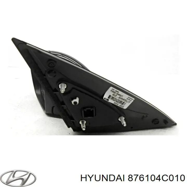 876104C010 Hyundai/Kia Дзеркало заднього виду, ліве