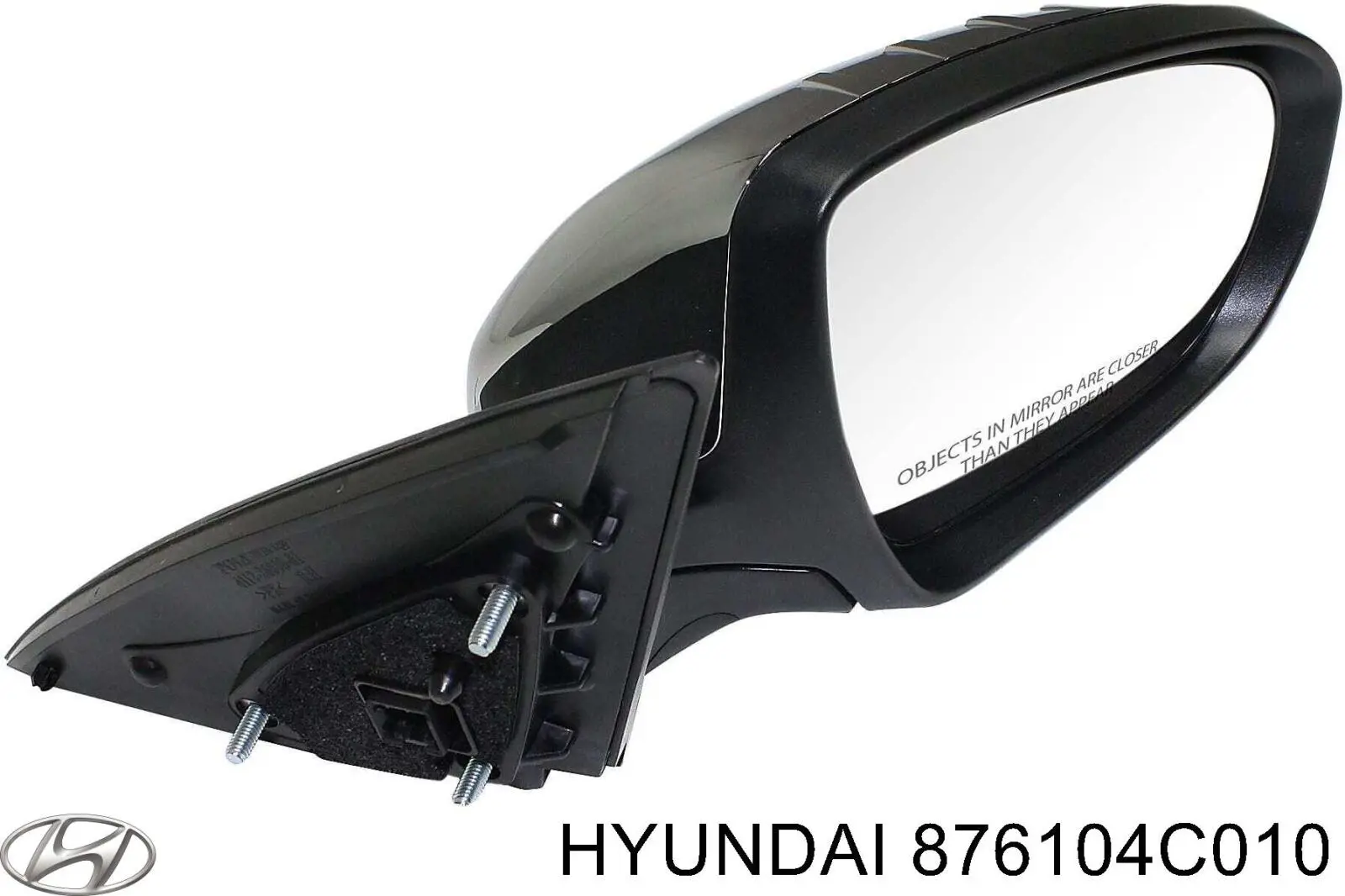 Купити 876104C010 Hyundai/Kia Бічне дзеркало заднього виду ліве
