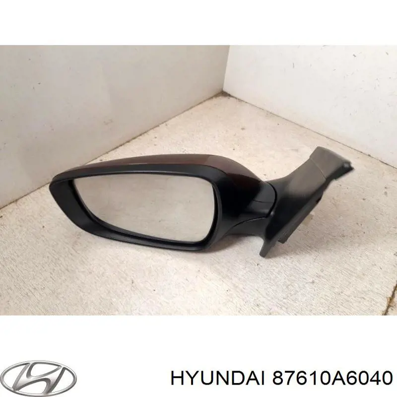 Ліве бічне дзеркало Hyundai/Kia 87610A6040 ціна, від 93.71 USD