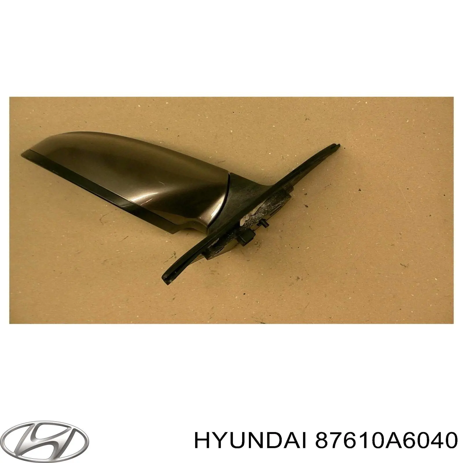 Купити 87610A6040 Hyundai/Kia Бічне дзеркало заднього виду ліве