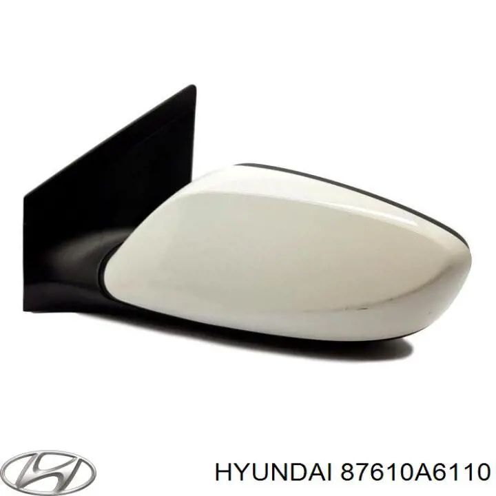 Ліве бічне дзеркало Hyundai/Kia 87610A6110 ціна, від 91.72 USD