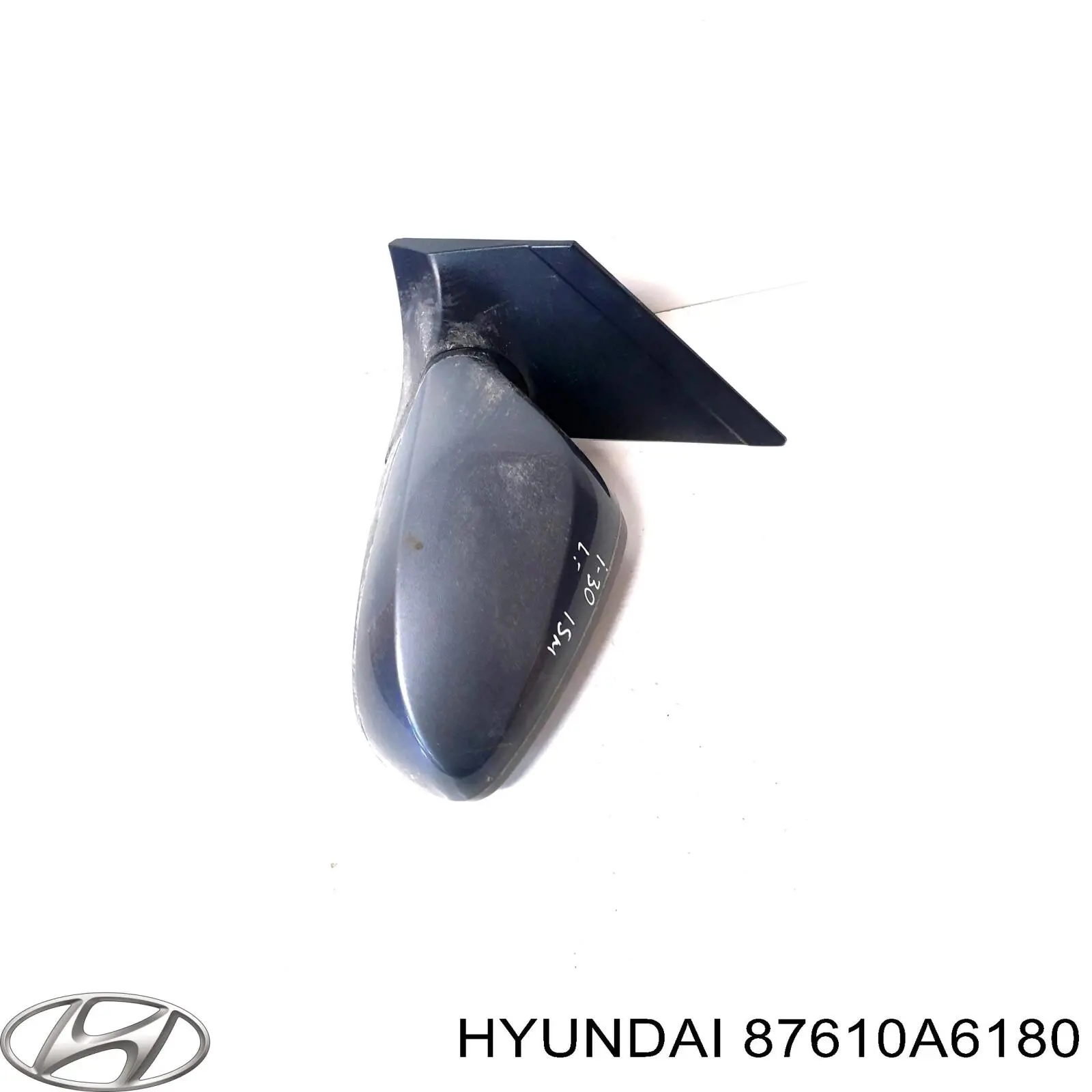 87610A6180 Hyundai/Kia Дзеркало заднього виду, ліве