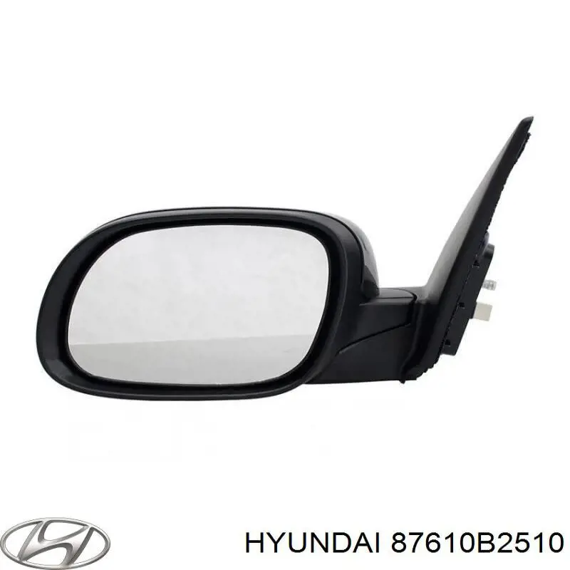 Купити 87610B2510 Hyundai/Kia Бічне дзеркало заднього виду ліве