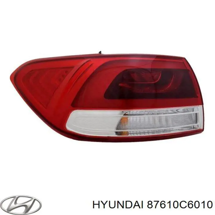Ліве бічне дзеркало Hyundai/Kia 87610C6010 ціна, від 34.44 USD