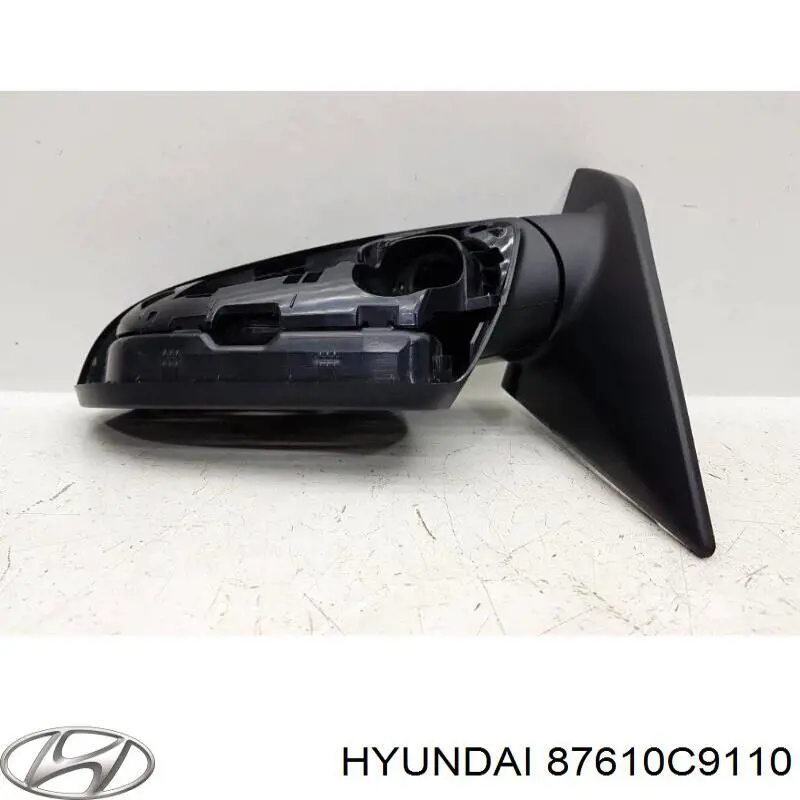87610C9110 Hyundai/Kia Дзеркало заднього виду, ліве